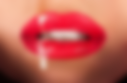 Lips image blurred